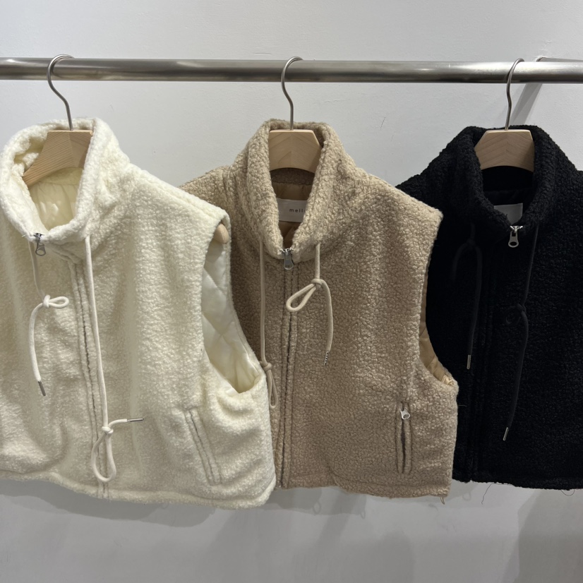 mellor/OLA韓國直郵女裝新品休閑職業推薦熱賣24秋冬馬甲mellor/OLA馬甲