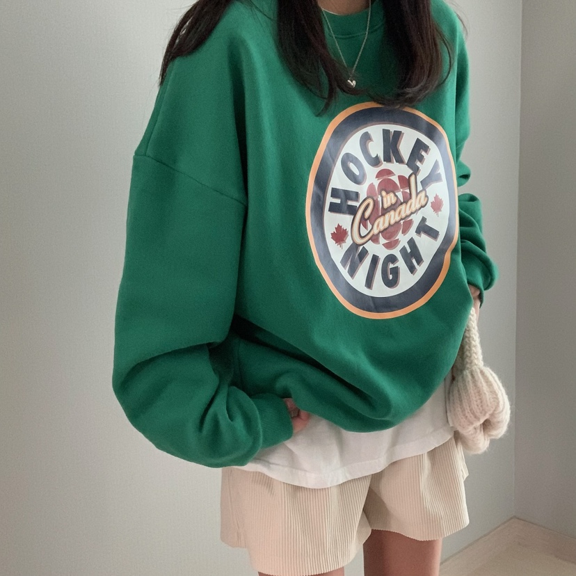 FROMJINI韓國直郵東大門實拍女裝新品職業休閑熱賣人氣衛衣FROMJINI衛衣