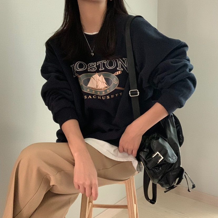 FROMJINI韓國直郵女裝新款推薦熱賣職業真品人氣24秋冬衛衣拉絨FROMJINI衛衣