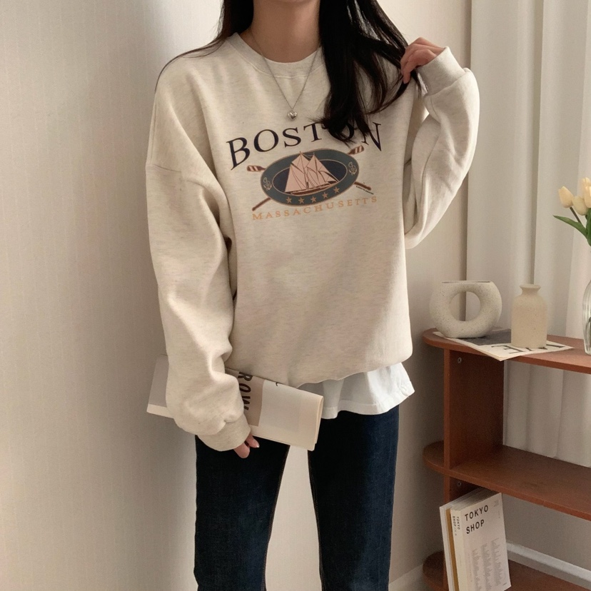 FROMJINI韓國直郵女裝新款推薦熱賣職業真品人氣24秋冬衛衣拉絨FROMJINI衛衣