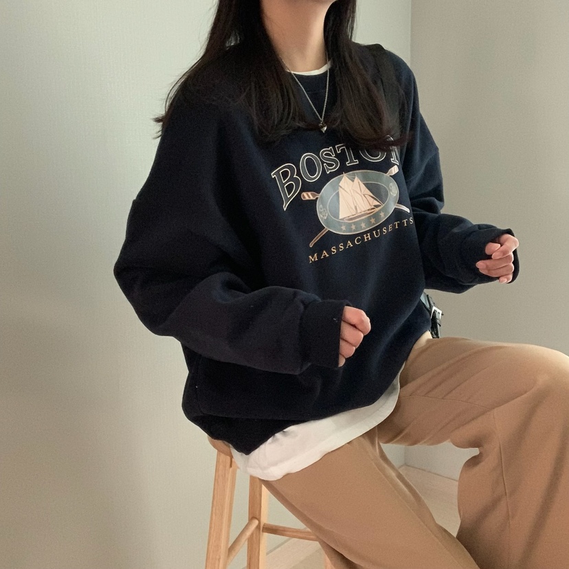 FROMJINI韓國直郵女裝新款推薦熱賣職業真品人氣24秋冬衛衣拉絨FROMJINI衛衣