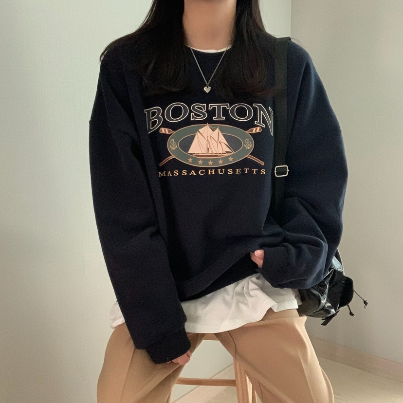 FROMJINI韓國直郵女裝新款推薦熱賣職業真品人氣24秋冬衛衣拉絨FROMJINI衛衣