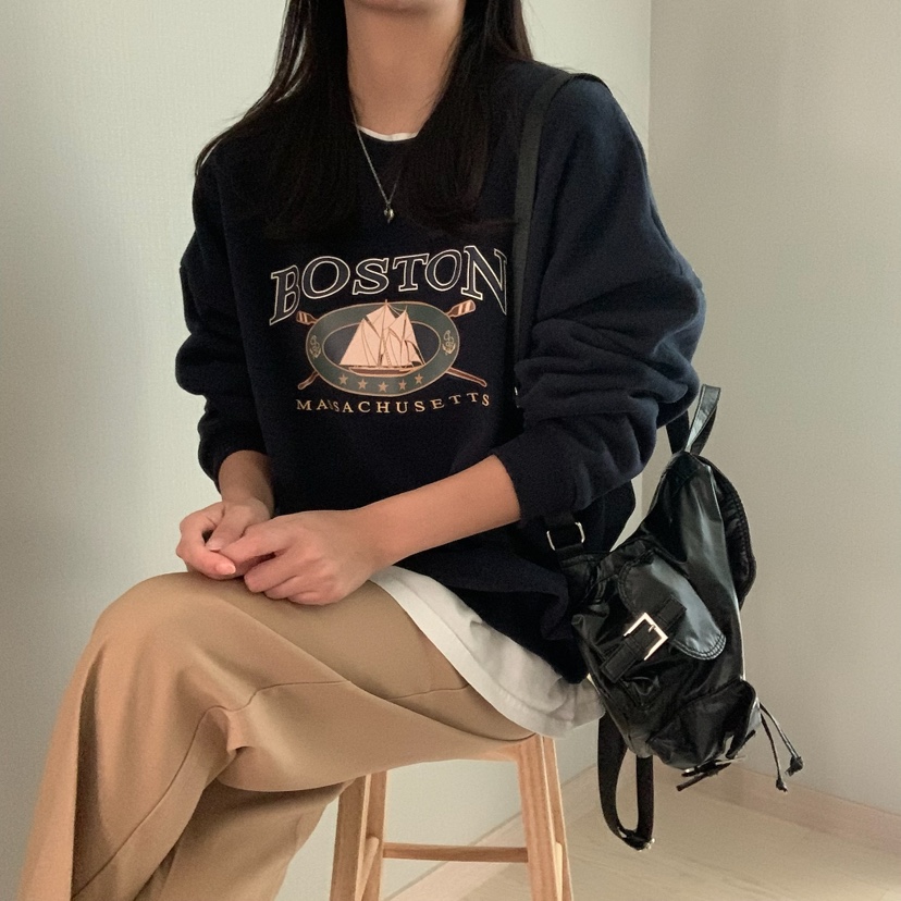 FROMJINI韓國直郵女裝新款推薦熱賣職業真品人氣24秋冬衛衣拉絨FROMJINI衛衣