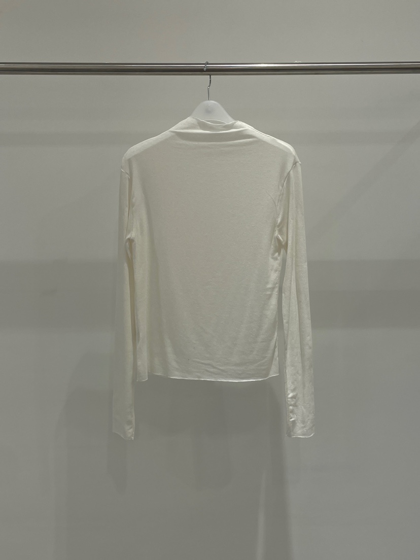 OUI-P直郵韓國代購女裝新品時尚推薦職業24秋冬休閑長袖T恤OUI-P長袖T恤