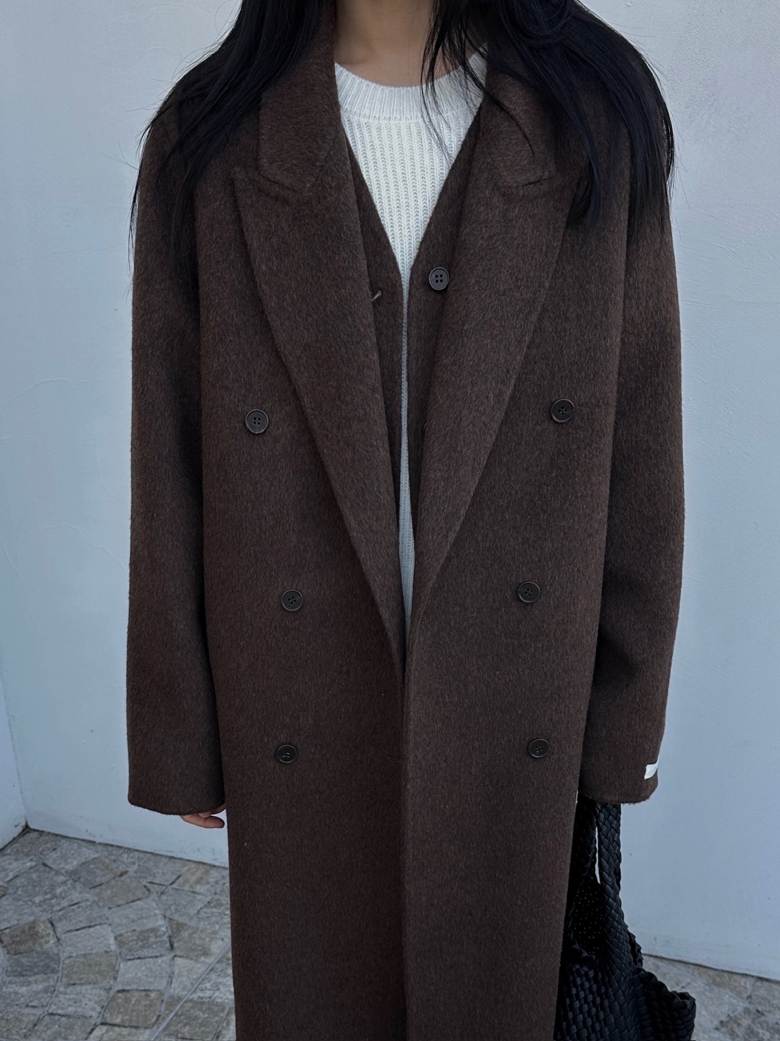 JADE MARKET韓國直郵東大門代購女裝新品時尚人氣中長款大衣JADE MARKET中長款大衣圖色3