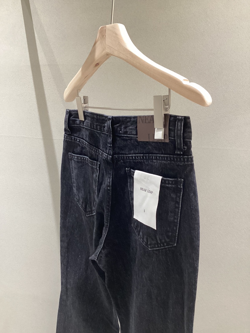 NEAR LEAP韓國直郵東大門實拍女裝新款真品24秋冬牛仔褲NEAR LEAP牛仔褲