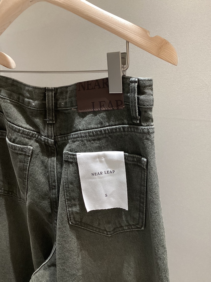 NEAR LEAP韓國直郵東大門實拍女裝新品熱賣24秋冬牛仔褲NEAR LEAP牛仔褲