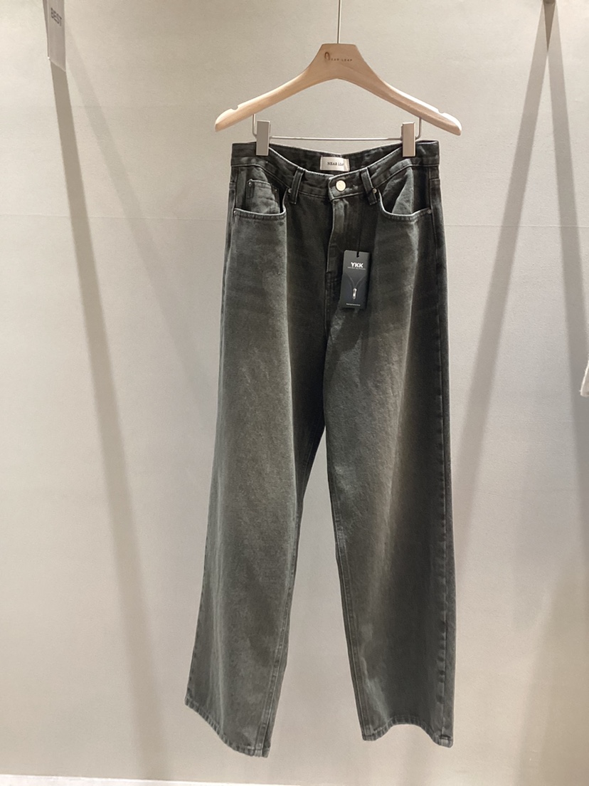 NEAR LEAP韓國直郵東大門實拍女裝新品熱賣24秋冬牛仔褲NEAR LEAP牛仔褲圖色2