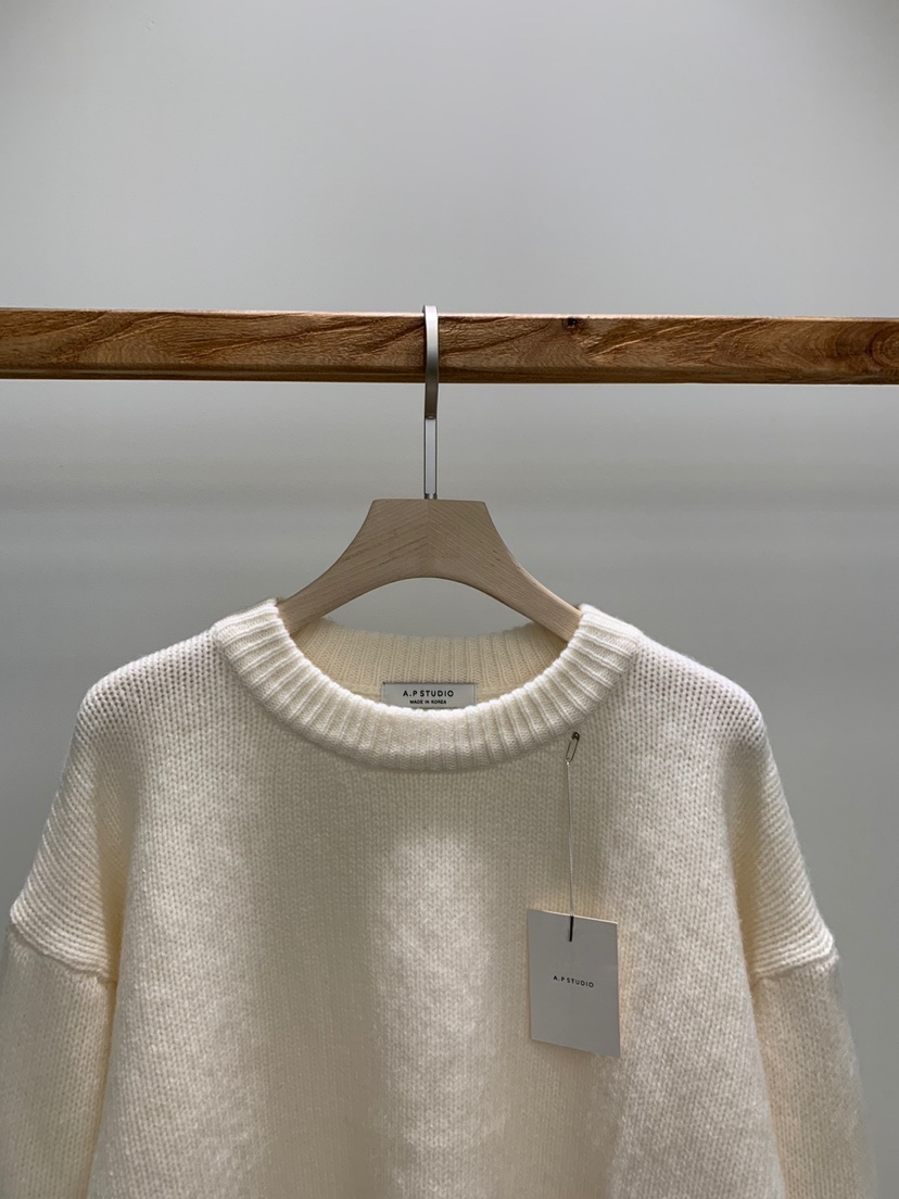 A P-STUDIO直郵韓國代購女裝新品時尚真品熱賣推薦針織衫A P-STUDIO針織衫