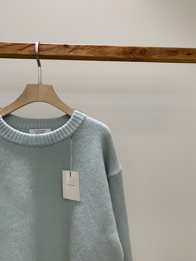 A P-STUDIO直郵韓國代購女裝新品時尚真品熱賣推薦針織衫A P-STUDIO針織衫