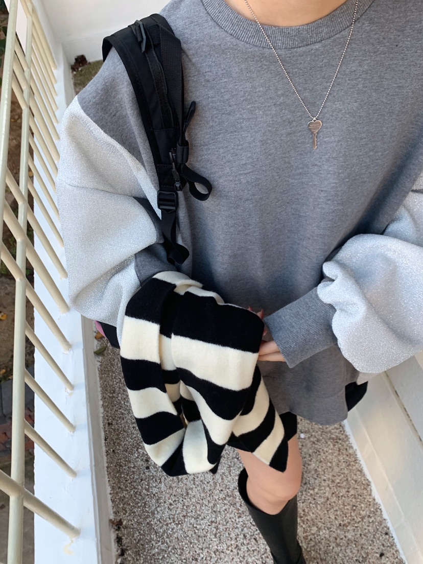 giggle韓國直郵東大門實拍女裝新品職業時尚推薦熱賣休閑衛衣COMP-(COME OPEN)衛衣