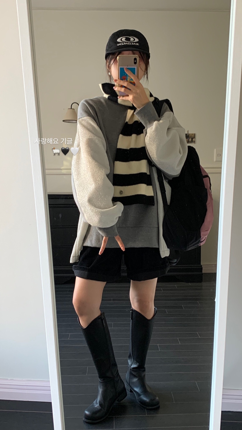 giggle韓國直郵東大門實拍女裝新品職業時尚推薦熱賣休閑衛衣COMP-(COME OPEN)衛衣