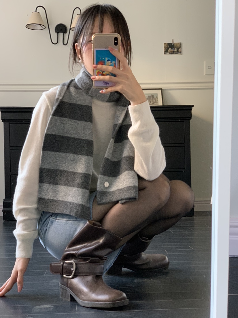 giggle韓國直郵東大門代購女裝新款真品推薦熱賣時尚圍巾披肩COMP-(COME OPEN)圍巾/披肩