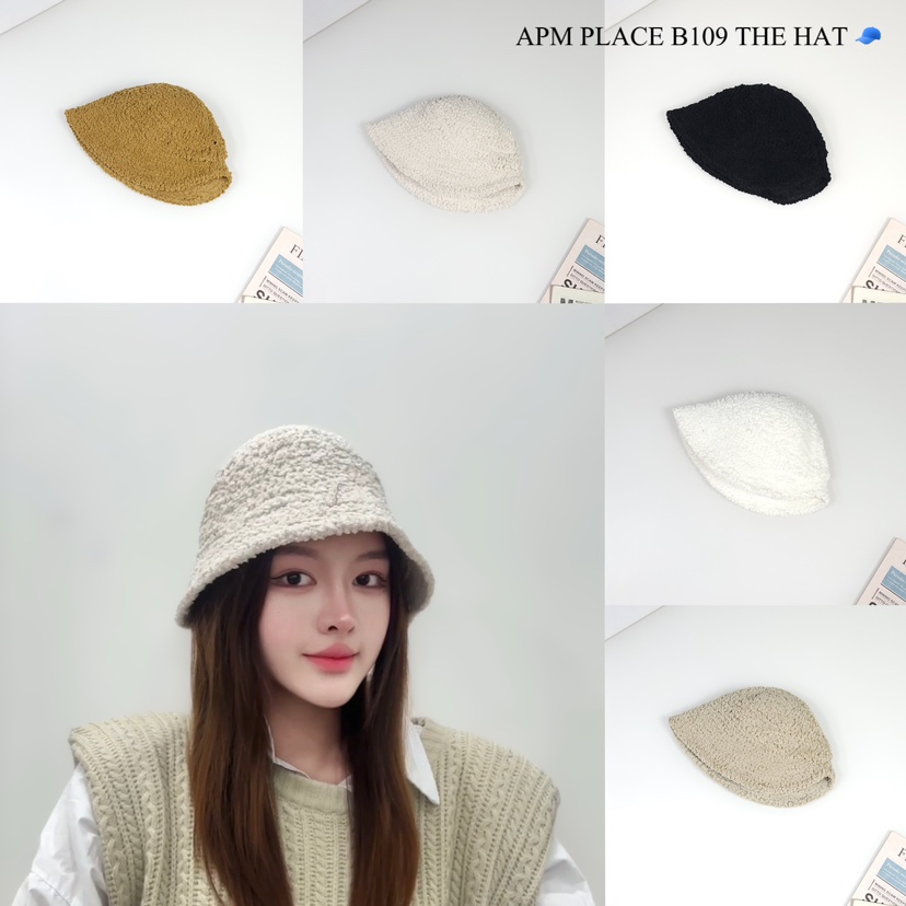 THE HAT直郵韓國代購女裝新品24秋冬時尚職業帽子漁夫帽THE HAT帽子