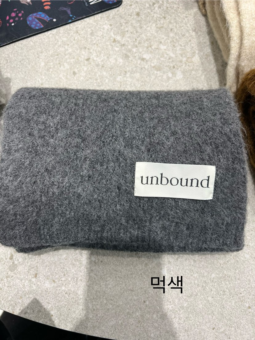 unbound韓國直郵女裝新款推薦24秋冬休閑熱賣真品圍巾披肩UNBOUND圍巾/披肩圖色2