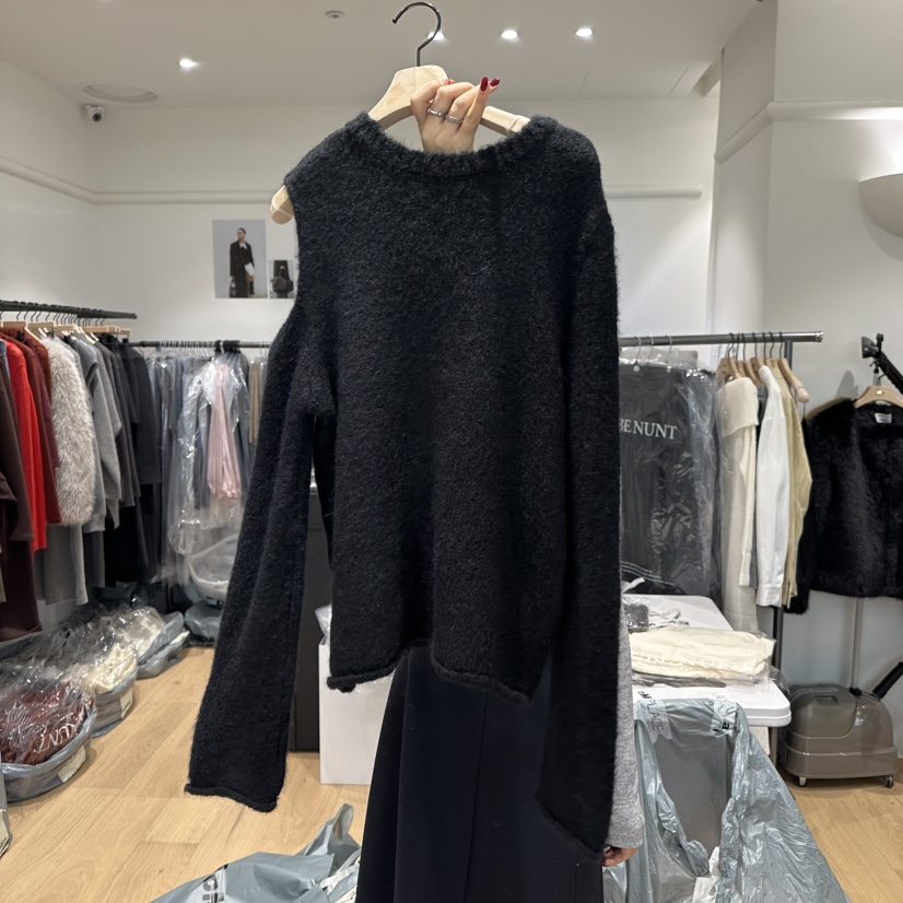 AUBE NUNT韓國直郵東大門實拍女裝新款推薦人氣針織衫鏤空aube nunt針織衫