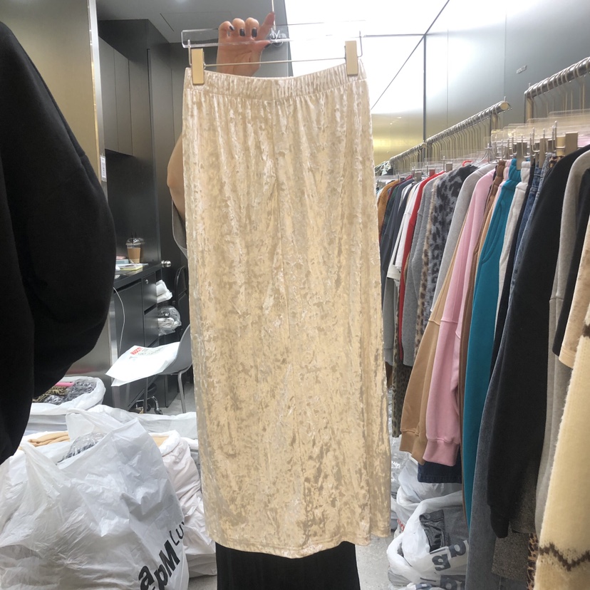 MADCITY韓國直郵東大門代購女裝新品時尚真品24秋冬熱賣長裙MADCITY長裙