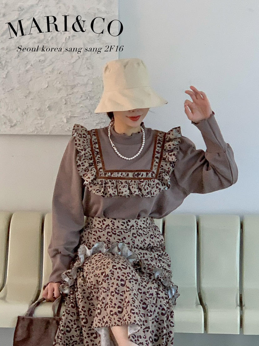 MARI CO直郵韓國代購女裝新款真品熱賣休閑職業推薦人氣衛衣ARANCIA衛衣