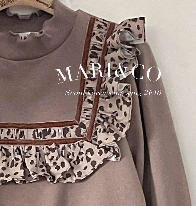 MARI CO直郵韓國代購女裝新款真品熱賣休閑職業推薦人氣衛衣ARANCIA衛衣
