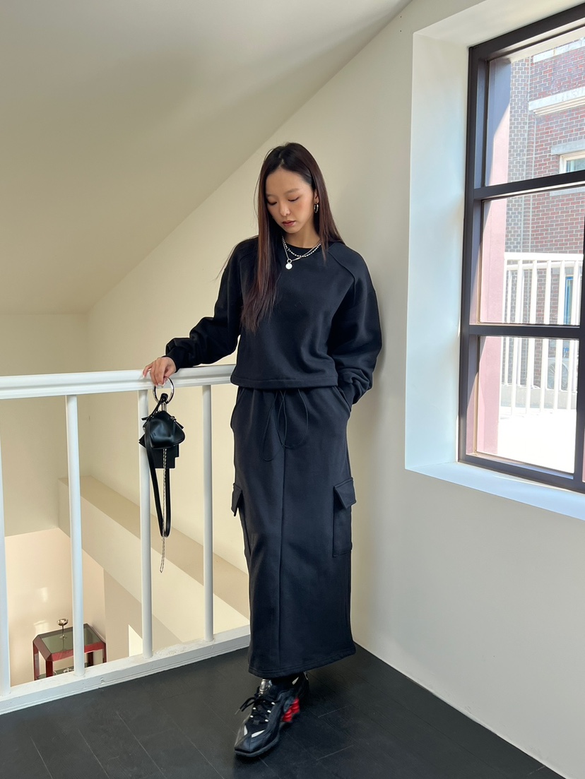 Special韓國直郵女裝新品推薦休閑熱賣真品24秋冬長裙加絨SPECIAL長裙