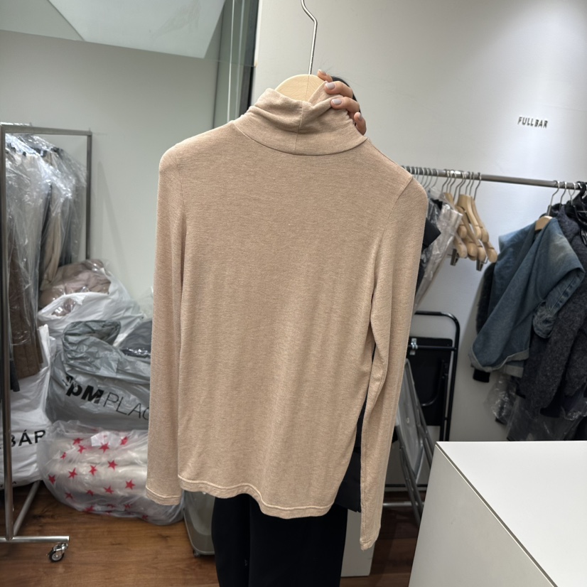 FFULLBAR韓國直郵東大門實拍女裝新品推薦職業休閑真品長袖T恤DELI JENNY長袖T恤