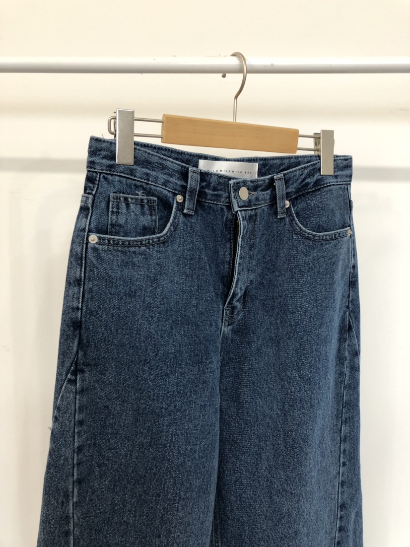 FFULLBAR直郵韓國代購女裝新品人氣24秋冬時尚休閑牛仔褲DELI JENNY牛仔褲
