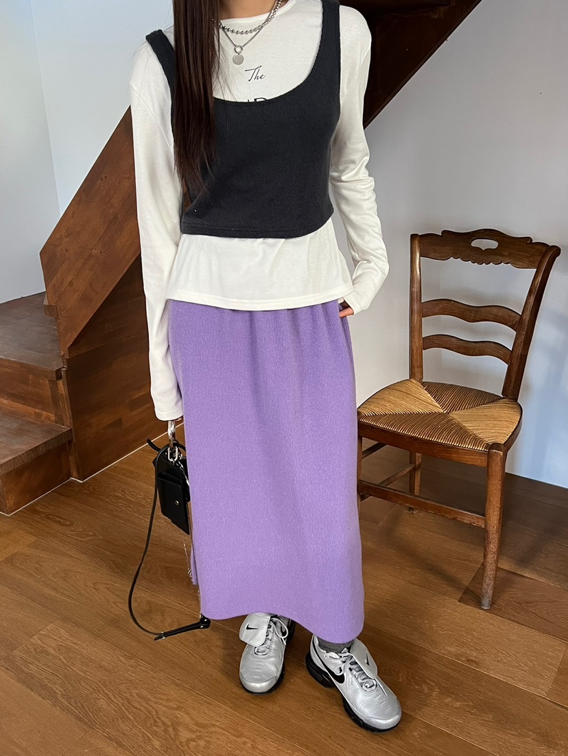 Special韓國直郵女裝新款職業熱賣休閑時尚24秋冬推薦長裙SPECIAL長裙