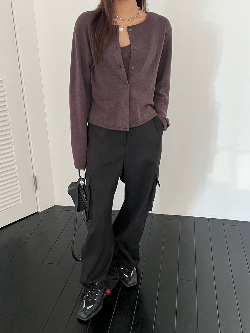 Special韓國直郵東大門代購女裝新品熱賣時尚24秋冬針織衫開衫SPECIAL針織衫