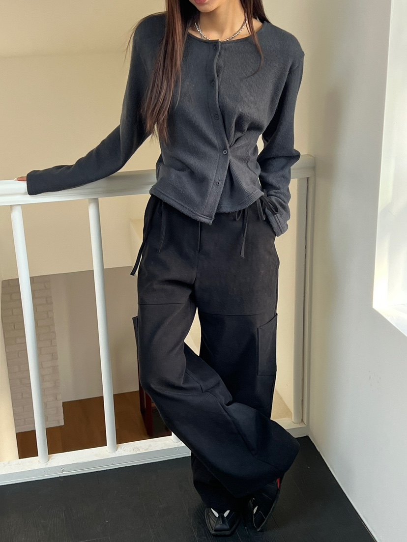 Special韓國直郵東大門代購女裝新品熱賣時尚24秋冬針織衫開衫SPECIAL針織衫
