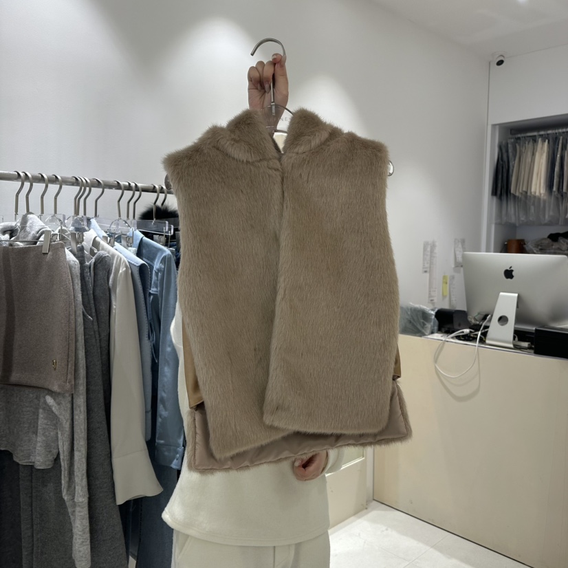 LAFFINE-P韓國直郵女裝新品休閑熱賣職業時尚人氣馬甲連帽LAFFINE-P馬甲圖色2