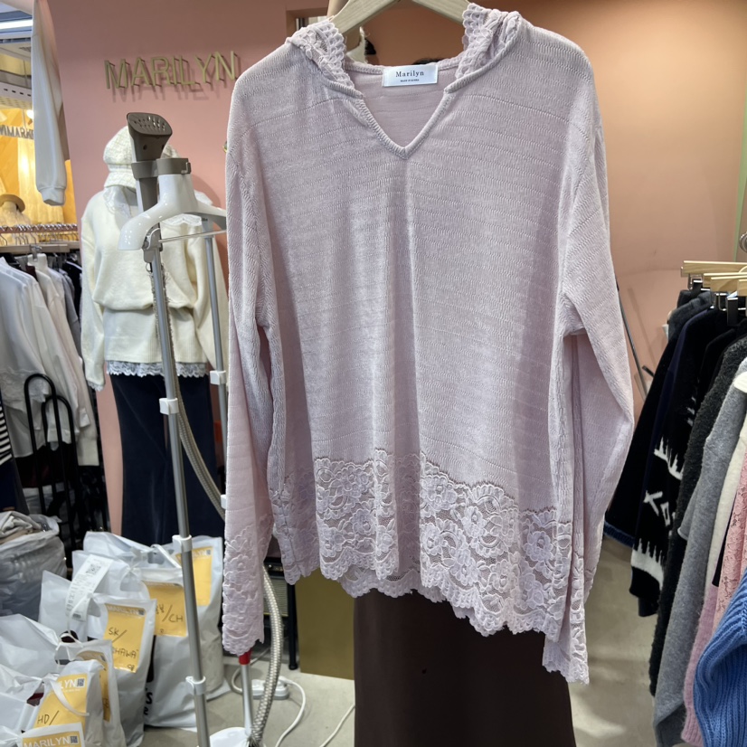 MARILYN直郵韓國代購女裝新品推薦職業24秋冬熱賣長袖T恤MARILYN長袖T恤圖色3