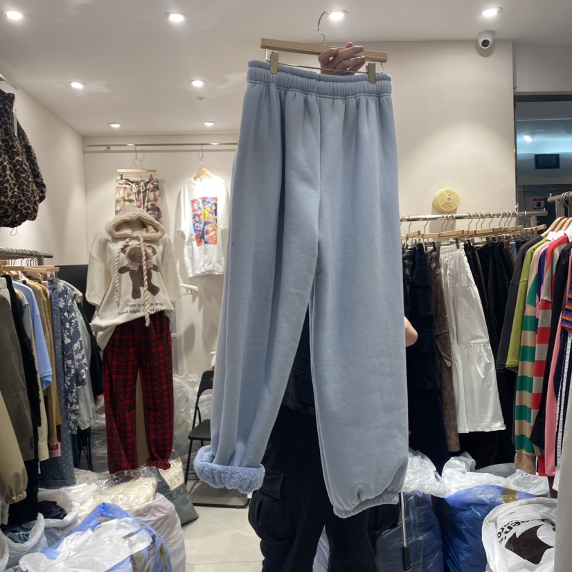 J.BALLOON韓國直郵女裝新品職業推薦24秋冬人氣休閑褲加絨J.BALLOON休閑褲