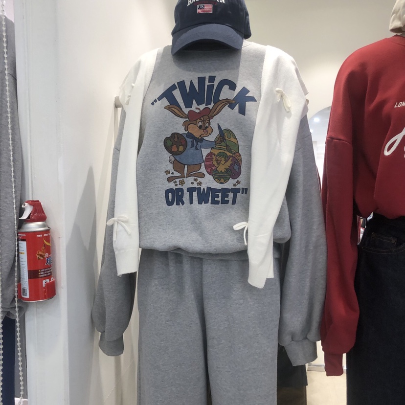 FAR直郵韓國代購女裝新品休閑真品熱賣時尚人氣衛衣加絨拉絨X-MOOD衛衣圖色2