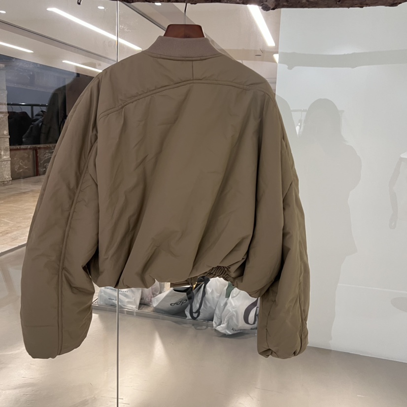 AI BOOTH韓國直郵女裝新品休閑人氣時尚真品短款棉服拉鏈填充AI BOOTH短款棉服