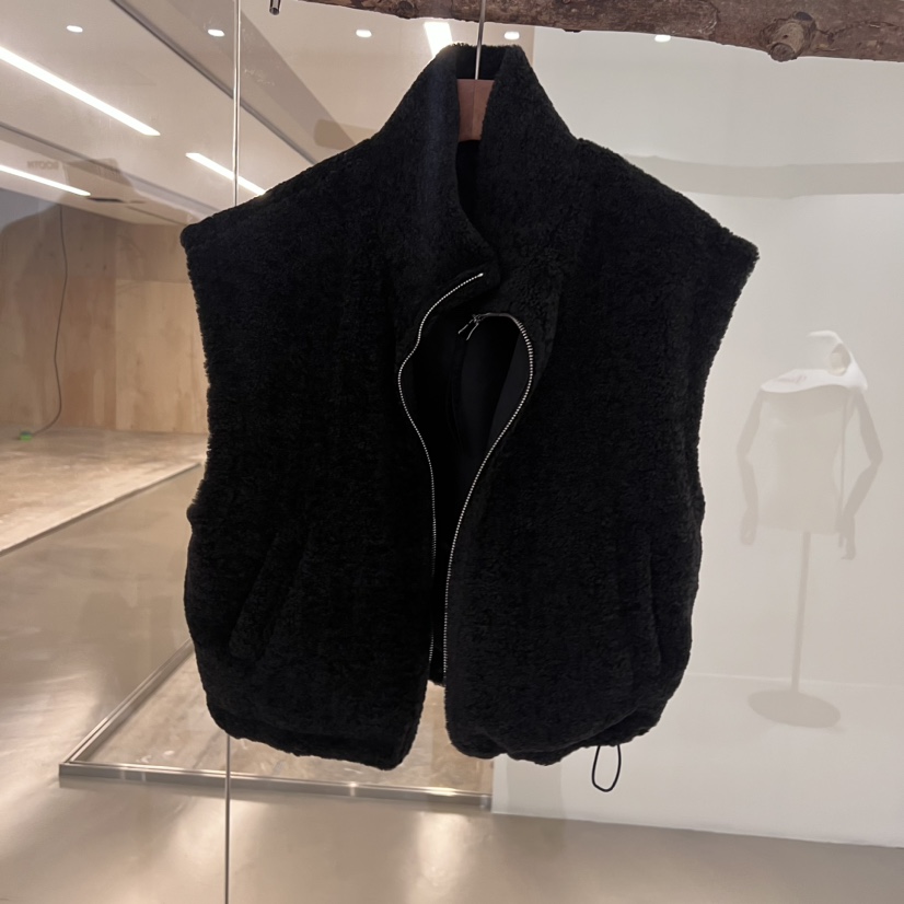 AI BOOTH韓國直郵女裝新品人氣休閑時尚真品24秋冬馬甲雙面AI BOOTH馬甲