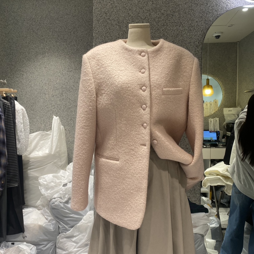 Addicted韓國直郵東大門代購女裝新品24秋冬職業熱賣夾克ADDICTED夾克