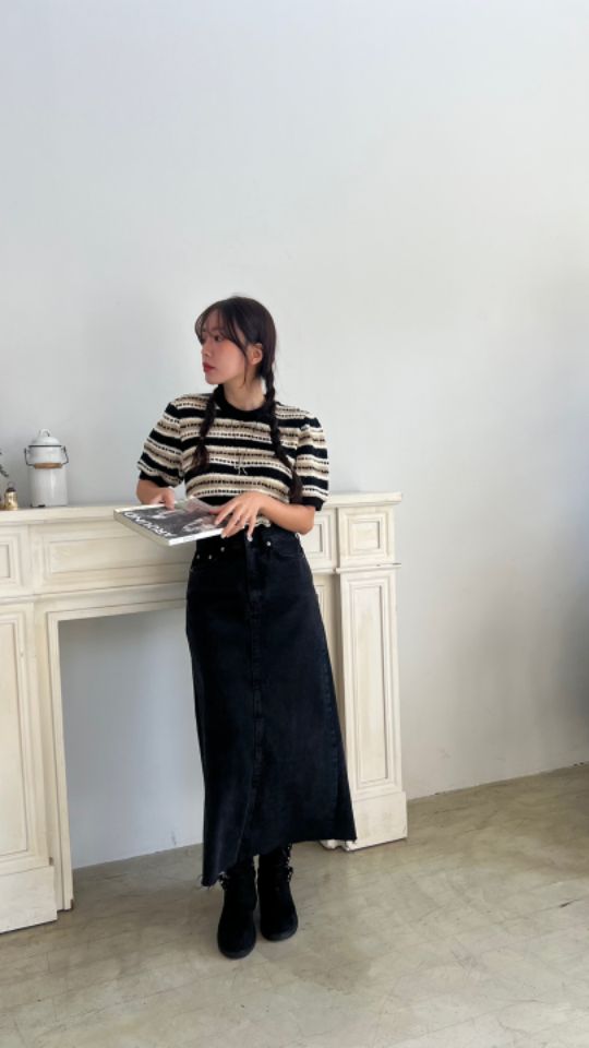 HEY/TO SEWING韓國直郵女裝新品推薦真品時尚休閑職業針織衫BY HEY/TO SEWING針織衫