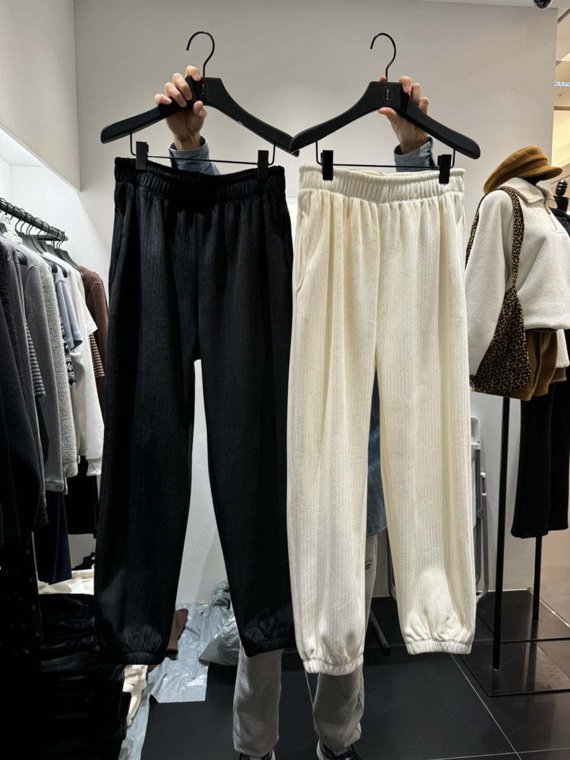NOCTURNAL VIBE韓國直郵女裝新品職業時尚休閑真品24秋冬休閑褲NOCTURNAL VIBE休閑褲