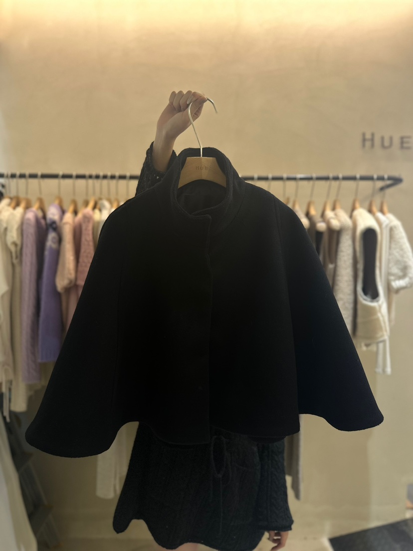 HUE韓國直郵女裝新品真品職業休閑熱賣時尚推薦人氣短款大衣ERIA/HUE短款大衣圖色2