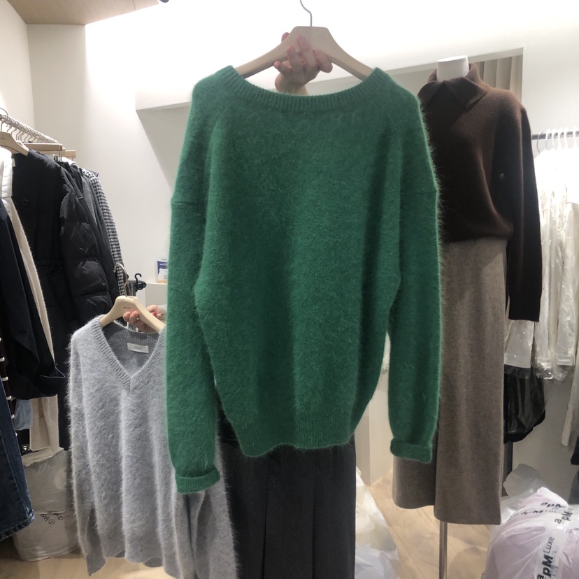 MARANT韓國直郵東大門實拍女裝新品熱賣人氣時尚針織衫安哥拉MARANT針織衫