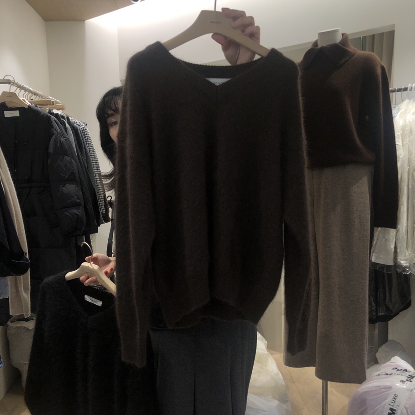 MARANT韓國直郵東大門實拍女裝新品熱賣人氣時尚針織衫安哥拉MARANT針織衫圖色3
