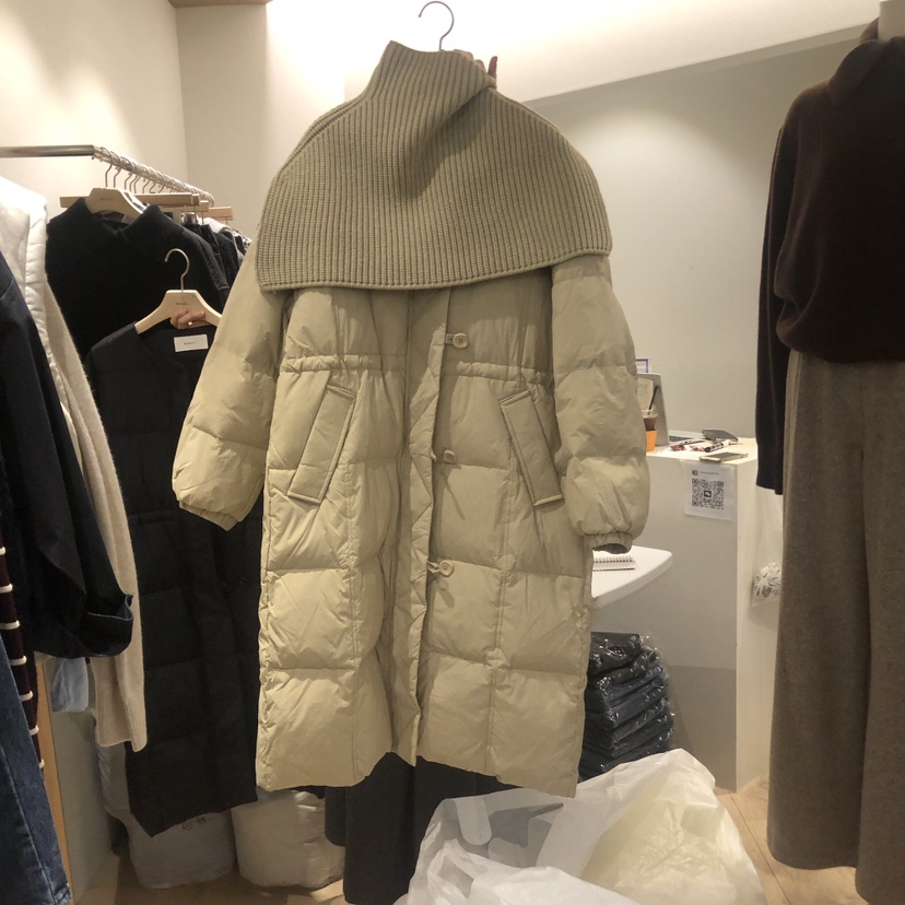 MARANT韓國直郵女裝新款推薦真品24秋冬時尚長款羽絨服鴨絨MARANT長款羽絨服圖色2