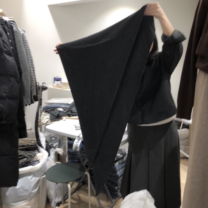 MARANT韓國直郵東大門代購女裝新品人氣24秋冬圍巾披肩羊毛MARANT圍巾/披肩圖色2