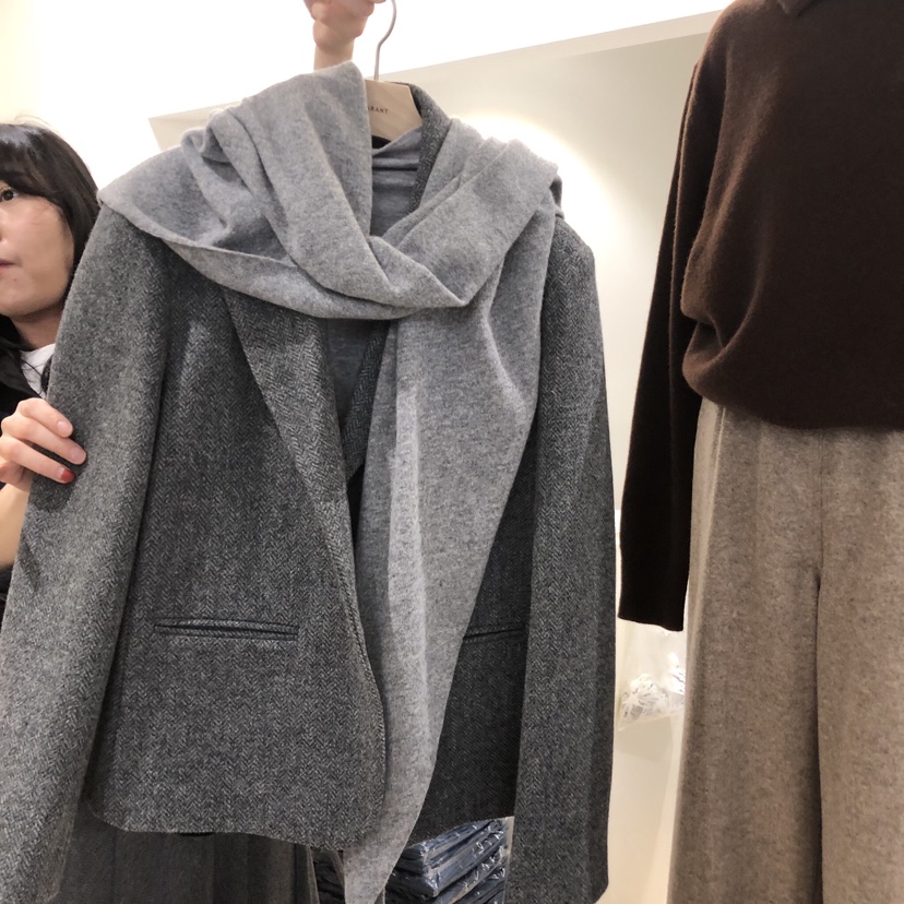 MARANT韓國直郵東大門代購女裝新品人氣24秋冬圍巾披肩羊毛MARANT圍巾/披肩圖色3