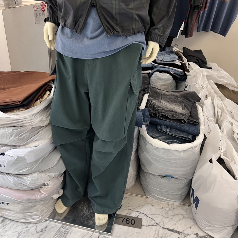 NEDEWS韓國直郵女裝新款職業時尚推薦真品人氣休閑褲工裝褲NEDEWS休閑褲