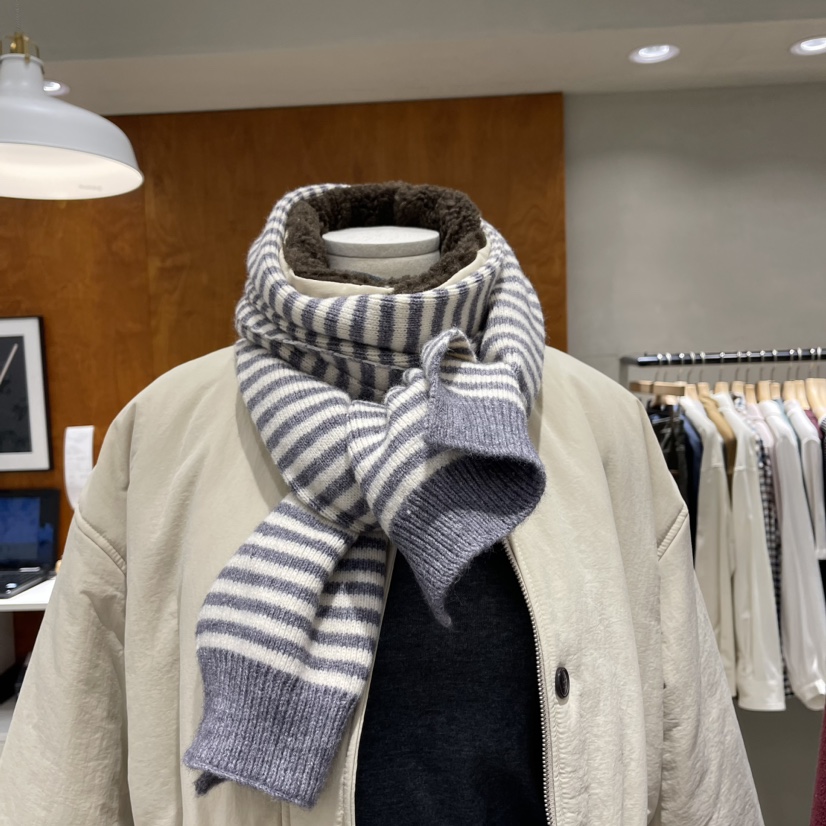 But ton/BOUTIQUE SEOUL-P韓國直郵東大門代購女裝新品24秋冬圍巾披肩羊毛But ton/BOUTIQUE SEOUL圍巾/披肩圖色2