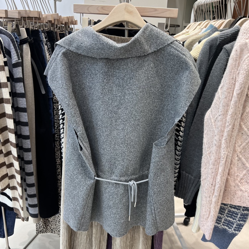 UTH___韓國直郵東大門實拍女裝新品24秋冬真品時尚休閑馬甲J&C/J.BLANC馬甲
