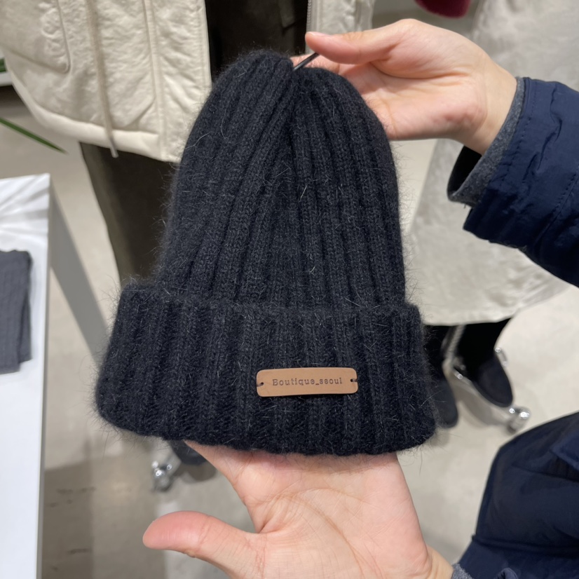 But ton/BOUTIQUE SEOUL-P韓國直郵東大門實拍女裝新品24秋冬帽子安哥拉But ton/BOUTIQUE SEOUL帽子圖色3