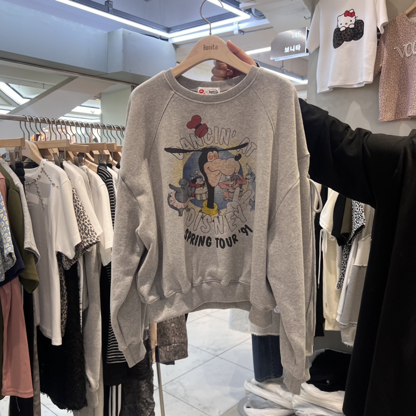 BONITA韓國直郵女裝新品休閑人氣真品時尚職業推薦衛衣加絨BONITA-Q衛衣圖色3