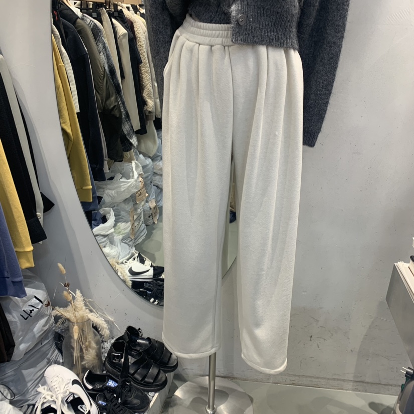 GILT/ULTRAORANGE韓國直郵東大門實拍女裝新品職業休閑褲加絨皮褲貂皮GILT/ULTRAORANGE休閑褲圖色1